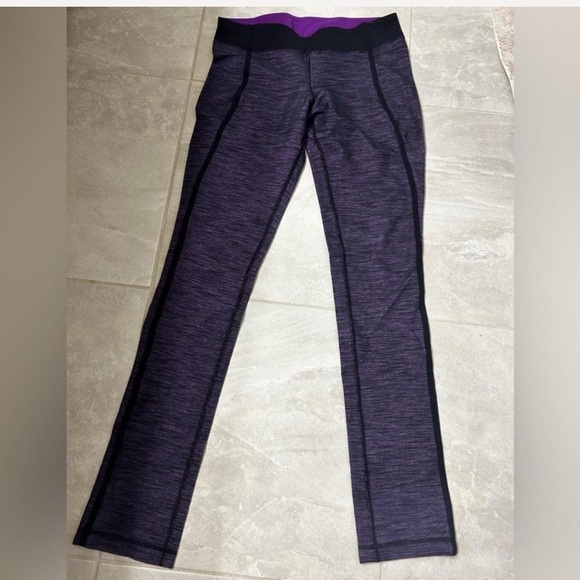 Lululemon Athletica Purple Performance Leggings - Picture 5 of 5